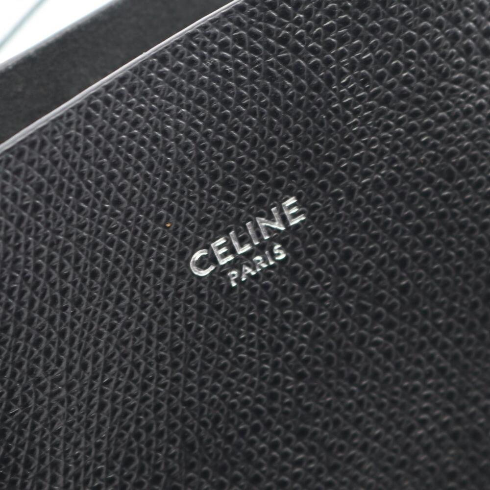 Celine Vertical Cabas Tote Bag Leather Black - Picture 4 of 5